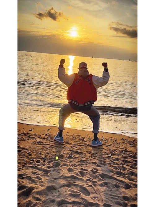 나이키 SB 덩크 로우 프로 블루 칠 BQ6817-401 photo review