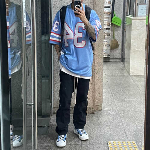 나이키 x 사카이 블레이저 미드 화이트 블랙 레전드 블루 BV0072-001 photo review