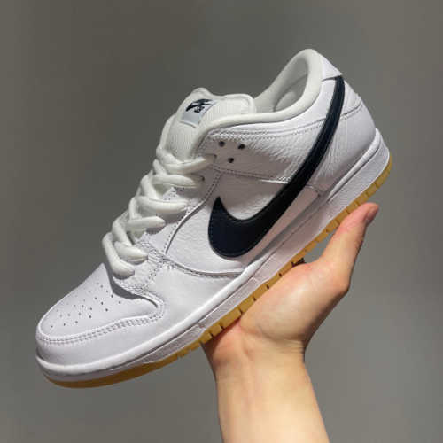 나이키 SB 덩크 로우 프로 화이트 앤 검 라이트 브라운 CD2563-101 photo review