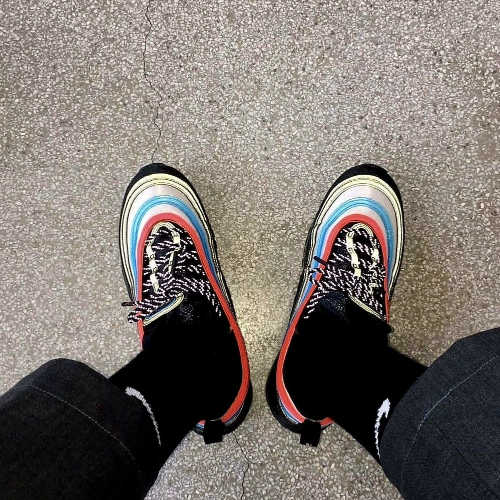 나이키 에어맥스 97 네온 서울 CI1503-001 photo review