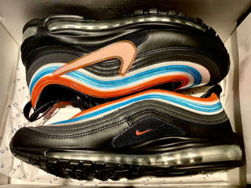 나이키 에어맥스 97 네온 서울 CI1503-001 photo review