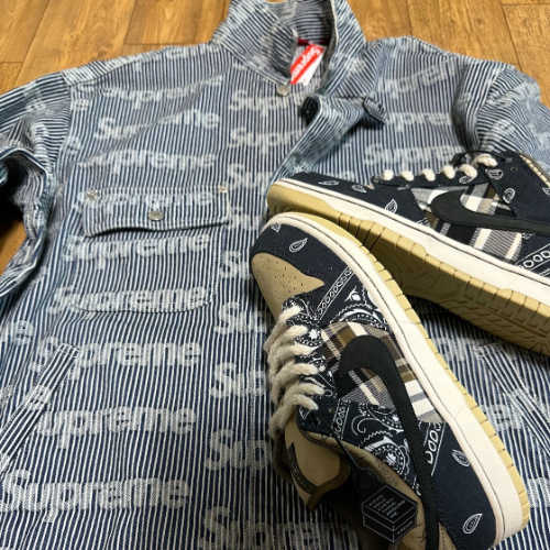 나이키 x 트래비스 스캇 SB 덩크 로우 CT5053-001 photo review