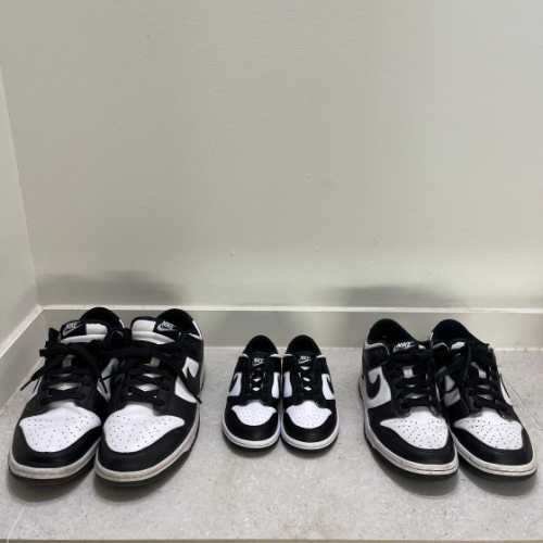 나이키 덩크 로우 블랙 CW1590-100 photo review