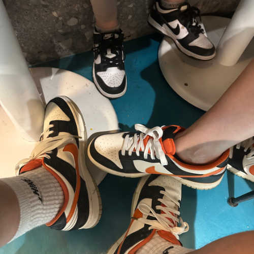 나이키 덩크 로우 블랙 CW1590-100 photo review