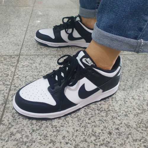 나이키 덩크 로우 블랙 CW1590-100 photo review