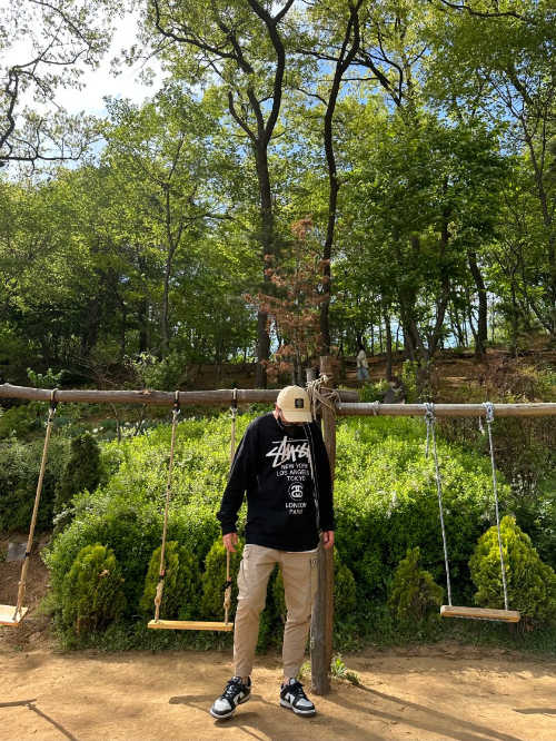 나이키 덩크 로우 블랙 CW1590-100 photo review