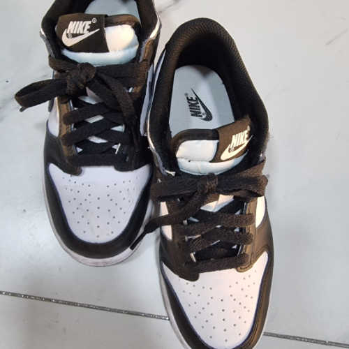 나이키 덩크 로우 블랙 CW1590-100 photo review