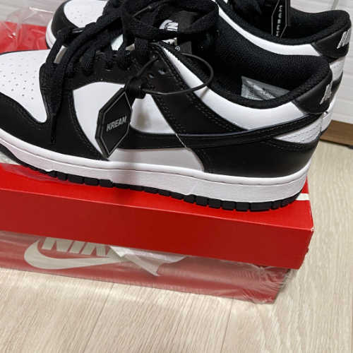 나이키 덩크 로우 블랙 CW1590-100 photo review