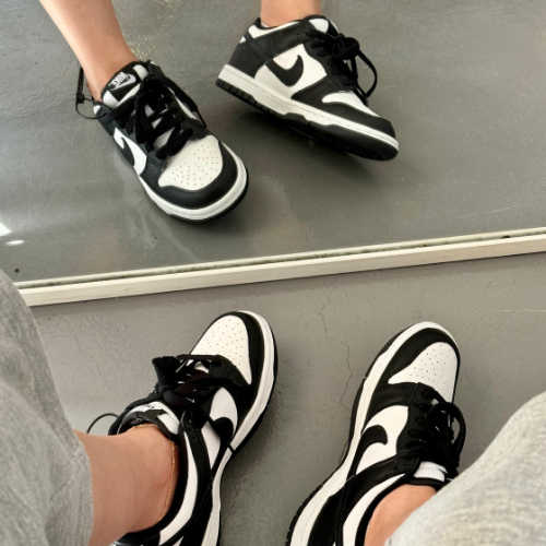 나이키 덩크 로우 블랙 CW1590-100 photo review