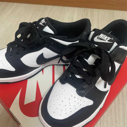 나이키 덩크 로우 블랙 CW1590-100 photo review