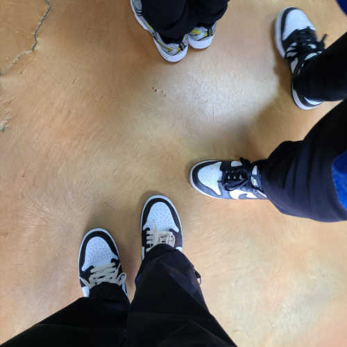 나이키 덩크 로우 블랙 CW1590-100 photo review