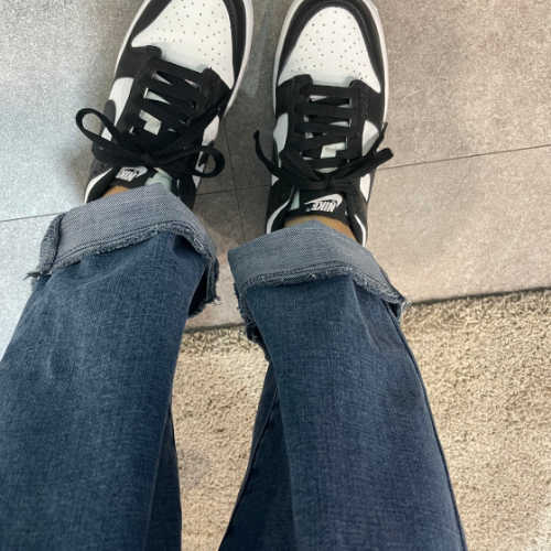 나이키 덩크 로우 블랙 CW1590-100 photo review