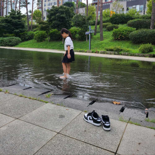 나이키 덩크 로우 블랙 CW1590-100 photo review