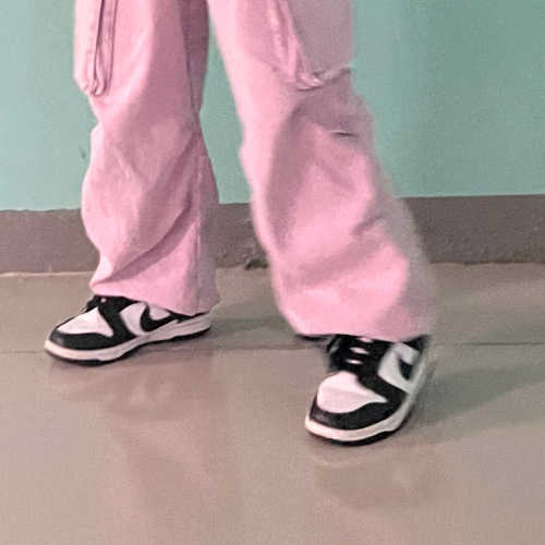 나이키 덩크 로우 블랙 CW1590-100 photo review