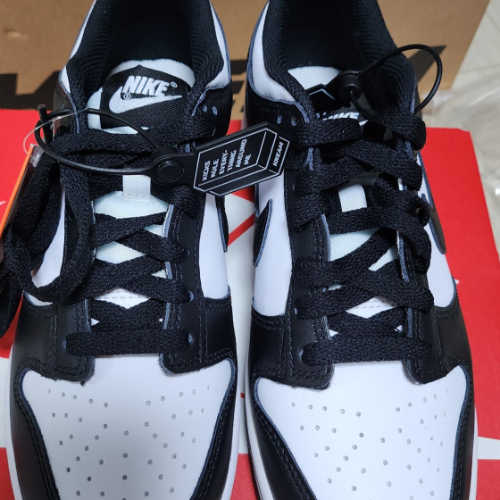 나이키 덩크 로우 블랙 CW1590-100 photo review