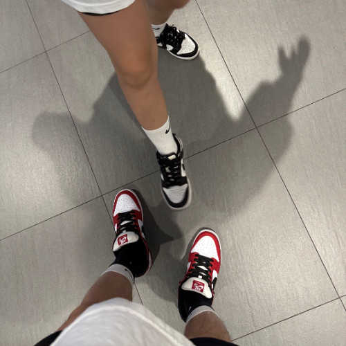 나이키 덩크 로우 블랙 CW1590-100 photo review