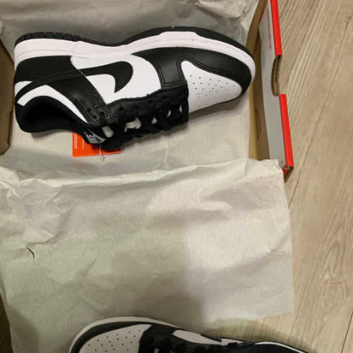 나이키 덩크 로우 블랙 CW1590-100 photo review