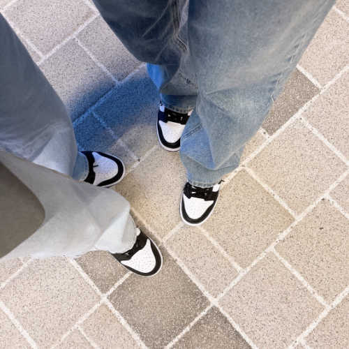 나이키 덩크 로우 블랙 CW1590-100 photo review