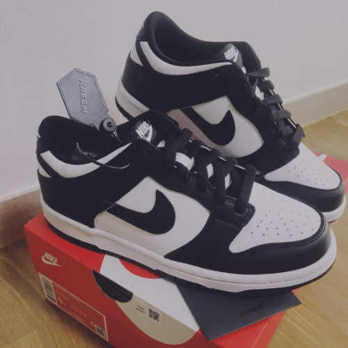 나이키 덩크 로우 블랙 CW1590-100 photo review