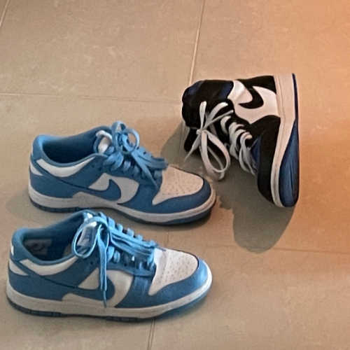 나이키 덩크 로우 유니버시티 블루 CW1590-103 photo review