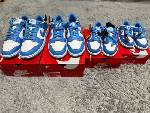 나이키 덩크 로우 유니버시티 블루 CW1590-103 photo review