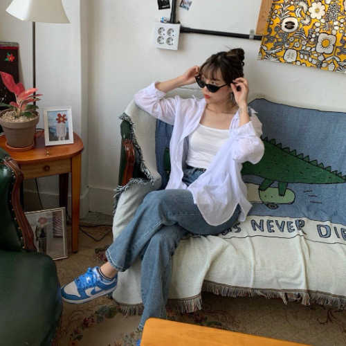 나이키 덩크 로우 유니버시티 블루 CW1590-103 photo review