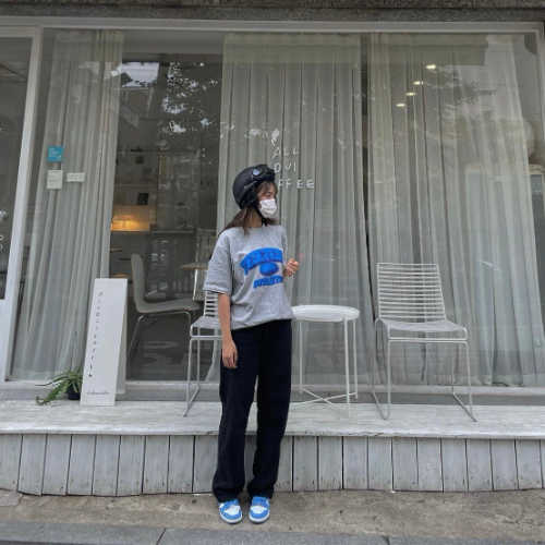 나이키 덩크 로우 유니버시티 블루 CW1590-103 photo review