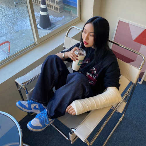 나이키 덩크 로우 유니버시티 블루 CW1590-103 photo review