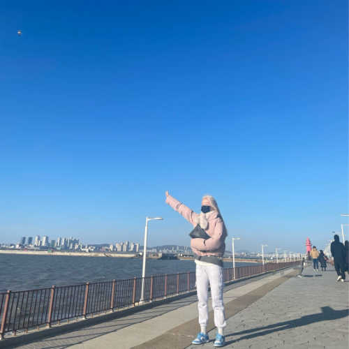 나이키 덩크 로우 유니버시티 블루 CW1590-103 photo review