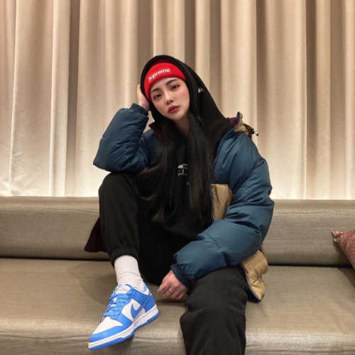 나이키 덩크 로우 유니버시티 블루 CW1590-103 photo review