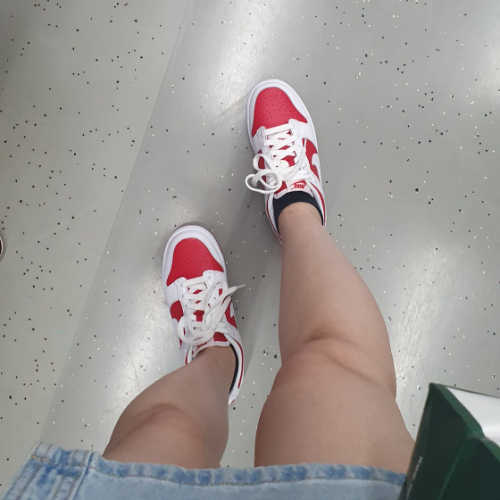 나이키 덩크 로우 레트로 챔피언쉽 레드 CW1590-600 photo review