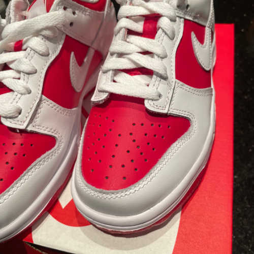 나이키 덩크 로우 레트로 챔피언쉽 레드 CW1590-600 photo review