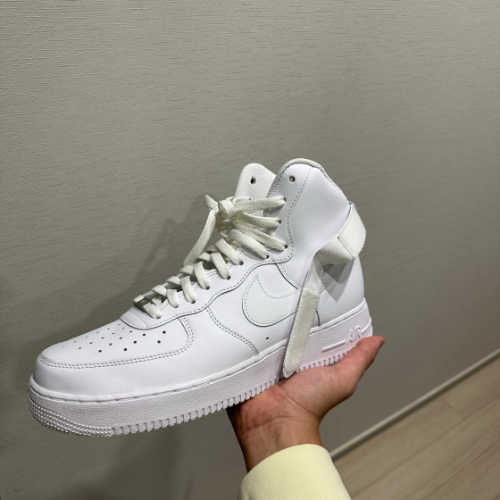 나이키 에어포스 1 하이 '07 트리플 화이트 CW2290-111 photo review