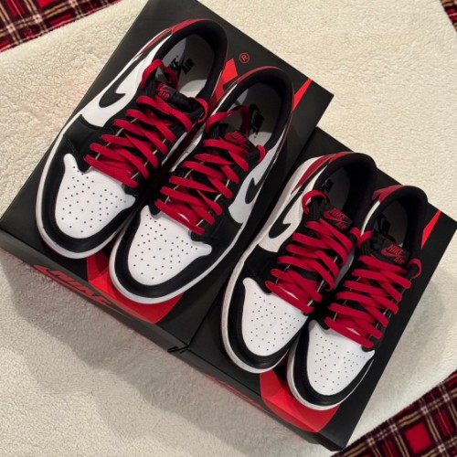 조던 1 레트로 로우 OG 블랙토 CZ0858-106 photo review