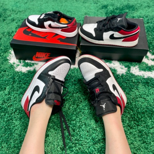 조던 1 레트로 로우 OG 블랙토 CZ0858-106 photo review