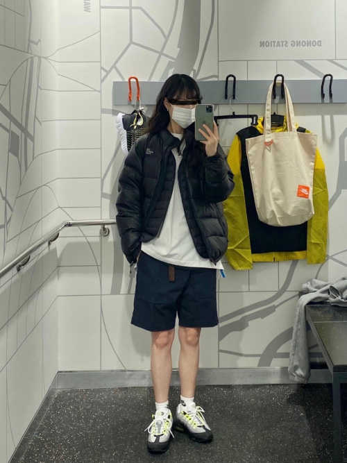 나이키 에어맥스 95 OG 네온 옐로우 2020 CZ0910-001 photo review