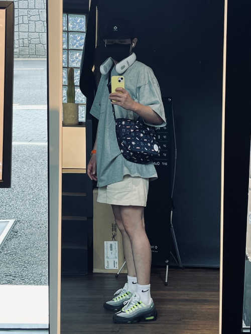 나이키 에어맥스 95 OG 네온 옐로우 2020 CZ0910-001 photo review