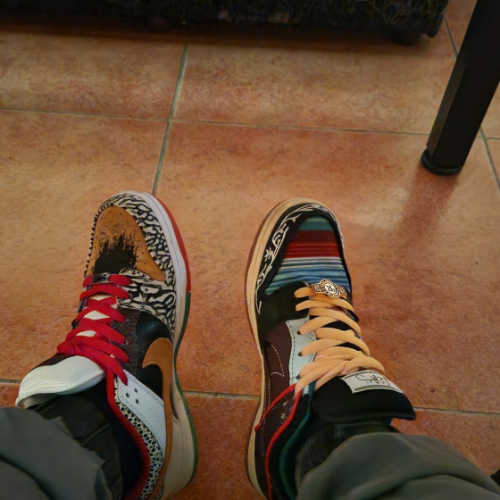 나이키 SB 덩크 로우 왓 더 폴 CZ2239-600 photo review