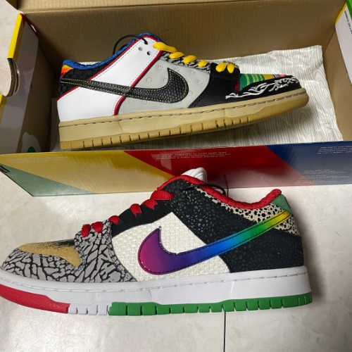 나이키 SB 덩크 로우 왓 더 폴 CZ2239-600 photo review