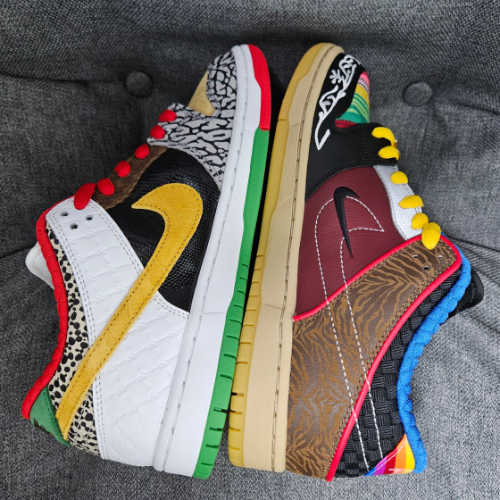 나이키 SB 덩크 로우 왓 더 폴 CZ2239-600 photo review