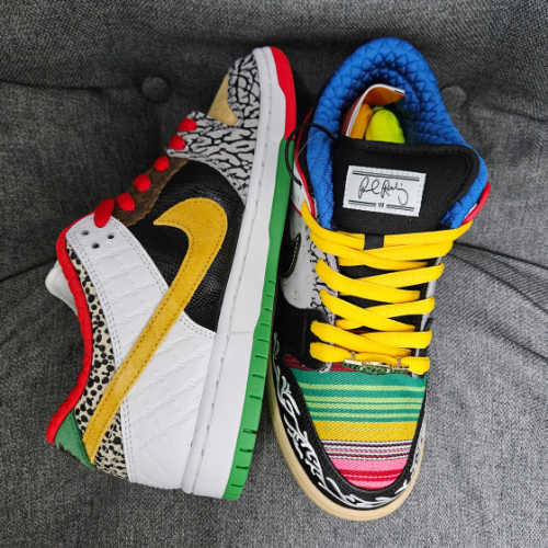 나이키 SB 덩크 로우 왓 더 폴 CZ2239-600 photo review