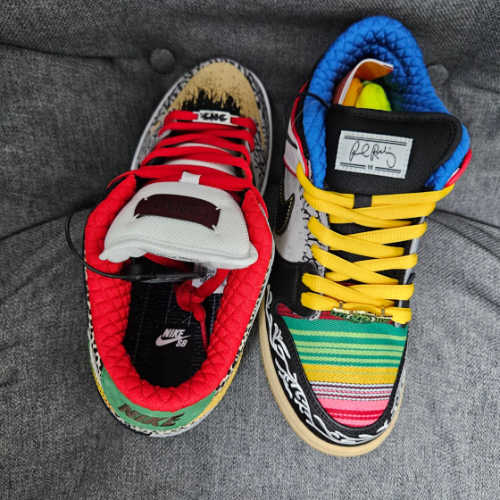 나이키 SB 덩크 로우 왓 더 폴 CZ2239-600 photo review