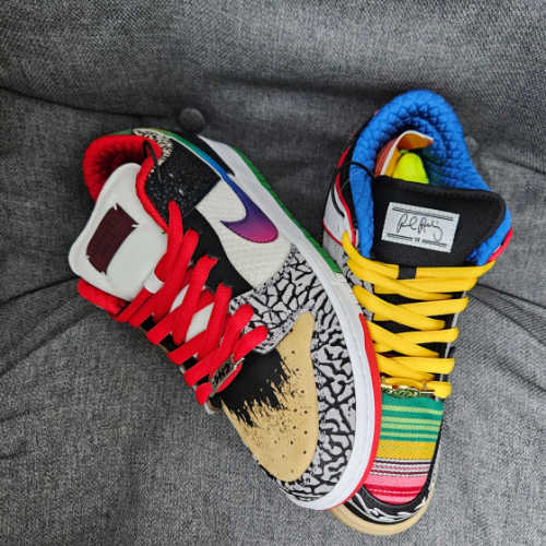 나이키 SB 덩크 로우 왓 더 폴 CZ2239-600 photo review