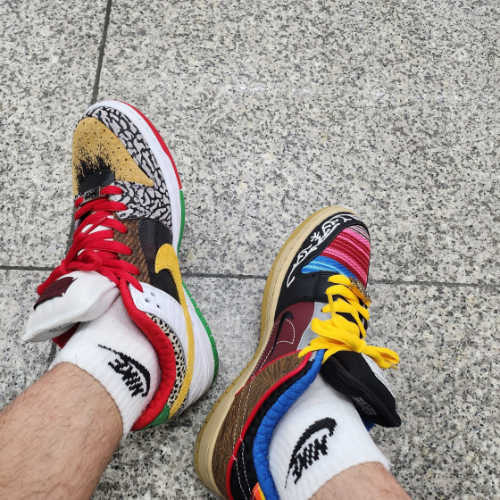 나이키 SB 덩크 로우 왓 더 폴 CZ2239-600 photo review