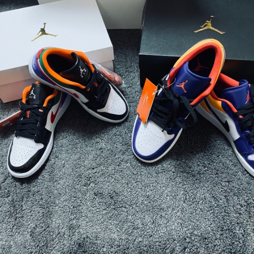 조던 1 로우 SE 멀티컬러 블랙토 CZ4776-101 photo review