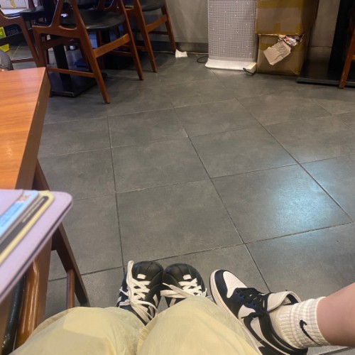 조던 1 로우 블랙 앤 화이트 DC0774-101 photo review