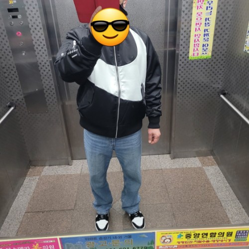 조던 1 로우 블랙 앤 화이트 DC0774-101 photo review