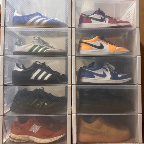 조던 1 로우 화이트 다크 마리나 블루 DC0774-114 photo review