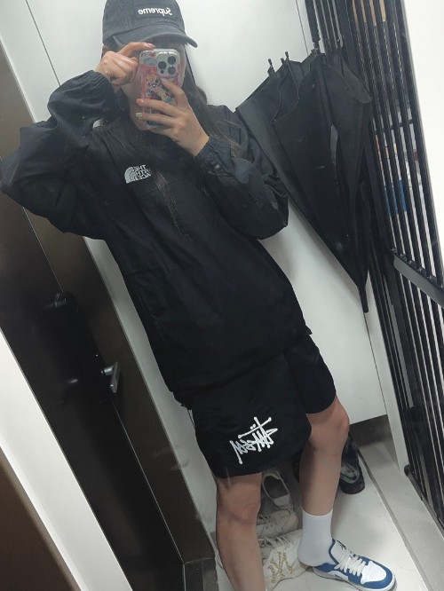 조던 1 로우 화이트 다크 마리나 블루 DC0774-114 photo review