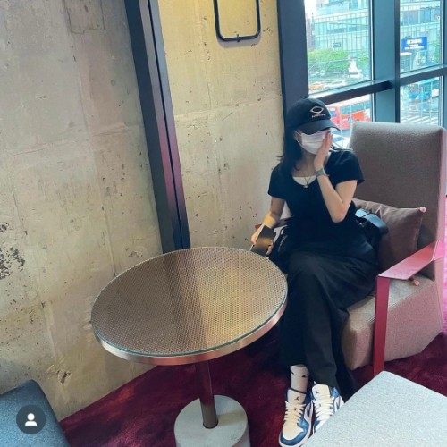 조던 1 로우 화이트 다크 마리나 블루 DC0774-114 photo review